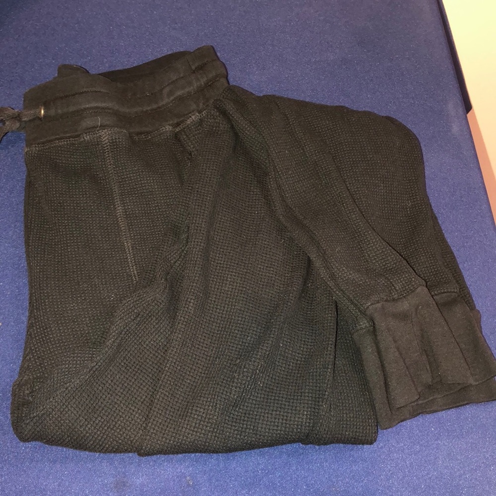 Splendid black thermal sweats gently used size S
